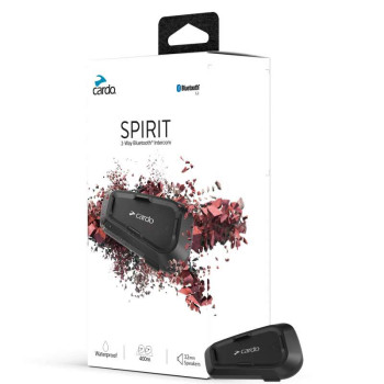 Intercom moto Cardo SPIRIT SOLO (1 Casque)