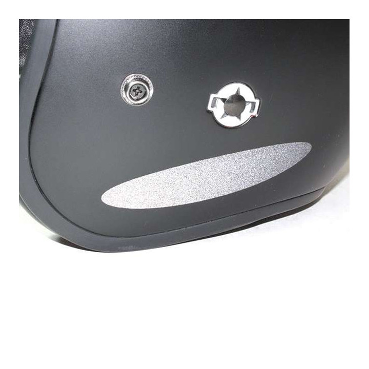 Kit 4 stickers rétro-réfléchissants pour casque moto