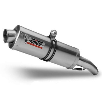 Silencieux Mivv OVAL Inox Aprilia RSV1000 Silencieux Mivv OVAL Inox Aprilia RSV1000