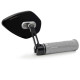 Barracuda SKIN-X BAR END mirrors Black