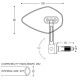 Barracuda SKIN-X BAR END mirrors Black