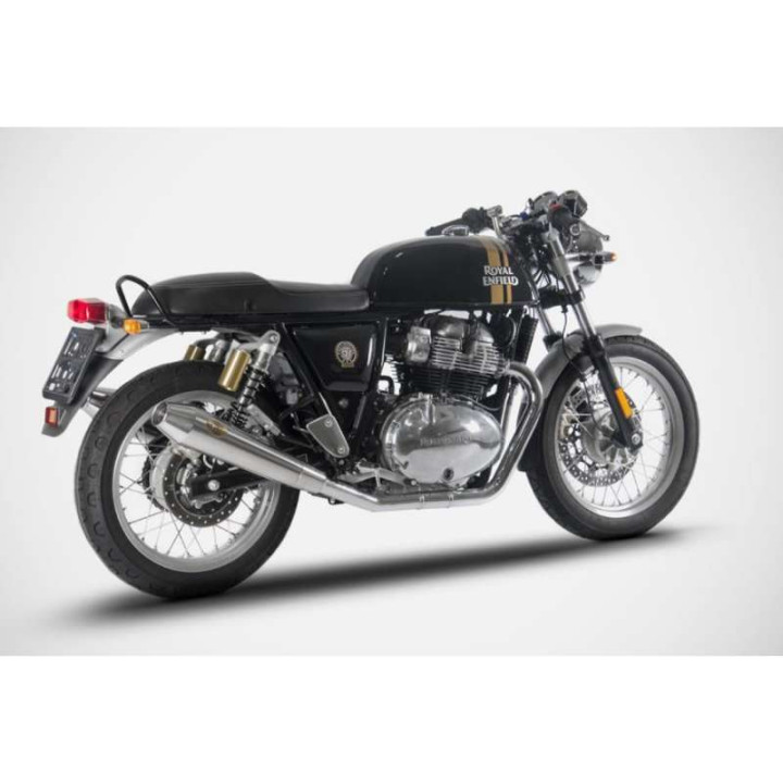 Silencer (x2) Zard INOX Royal Enfield CONTINENTAL GT/INTERCEPTOR