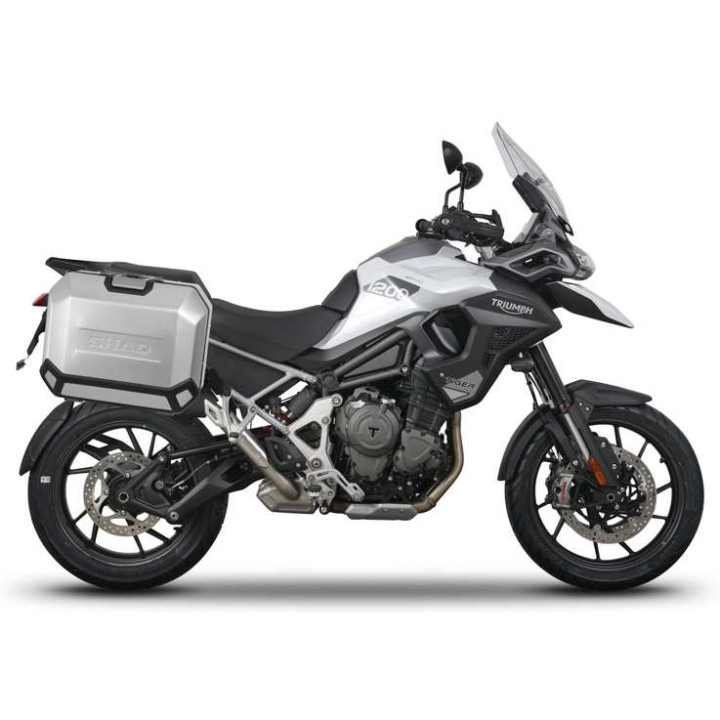 Shad TERRA 4P SYSTEM suitcase holder (T0TG124P) TIGER 1200 GT/RALLY Shad TERRA 4P SYSTEM suitcase holder (T0TG124P) TIGER 1200 GT/RALLY