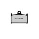 Semi-metal brake pads Nissin 2P208NS