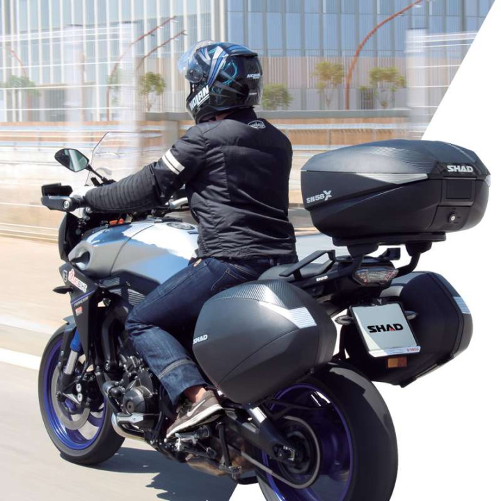 Top Case moto expansible Shad SH58X 46-58L Top Case moto expansible Shad SH58X 46-58L
