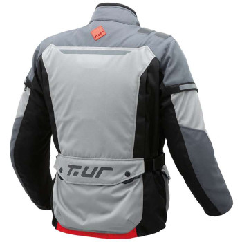 Veste moto T.UR WAYPOINT HYDROSCUD Gris