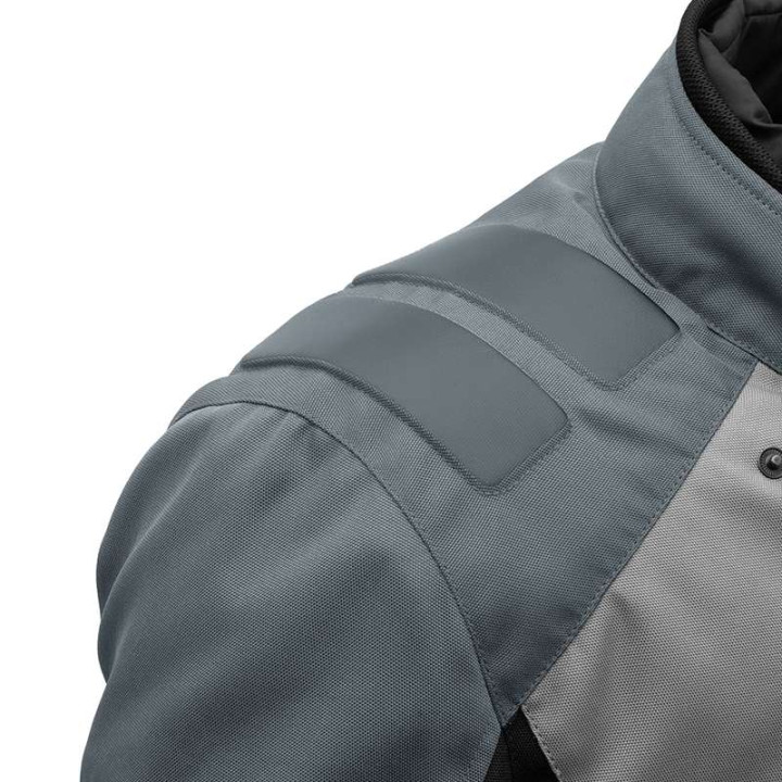 Veste moto T.UR WAYPOINT HYDROSCUD Gris