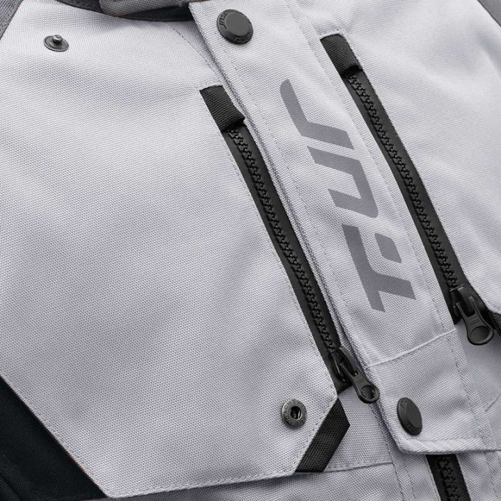Veste moto T.UR WAYPOINT HYDROSCUD Gris