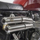 Complete line Zard INOX Royal Enfield CONTINENTAL GT/INTERCEPTOR