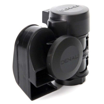 Klaxon moto DENALI SoundBomb Compact 120dB + faisceau Klaxon moto DENALI SoundBomb Compact 120dB + faisceau