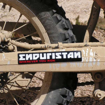 Sticker ENDURISTAN rectangulaire XL 400x70mm Sticker ENDURISTAN rectangulaire XL 400x70mm