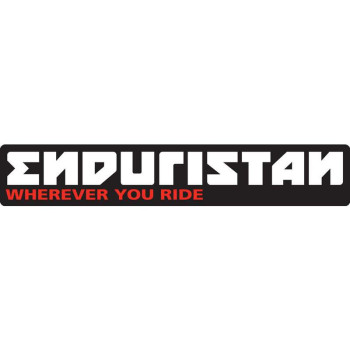 Sticker ENDURISTAN rectangulaire XL 400x70mm Sticker ENDURISTAN rectangulaire XL 400x70mm