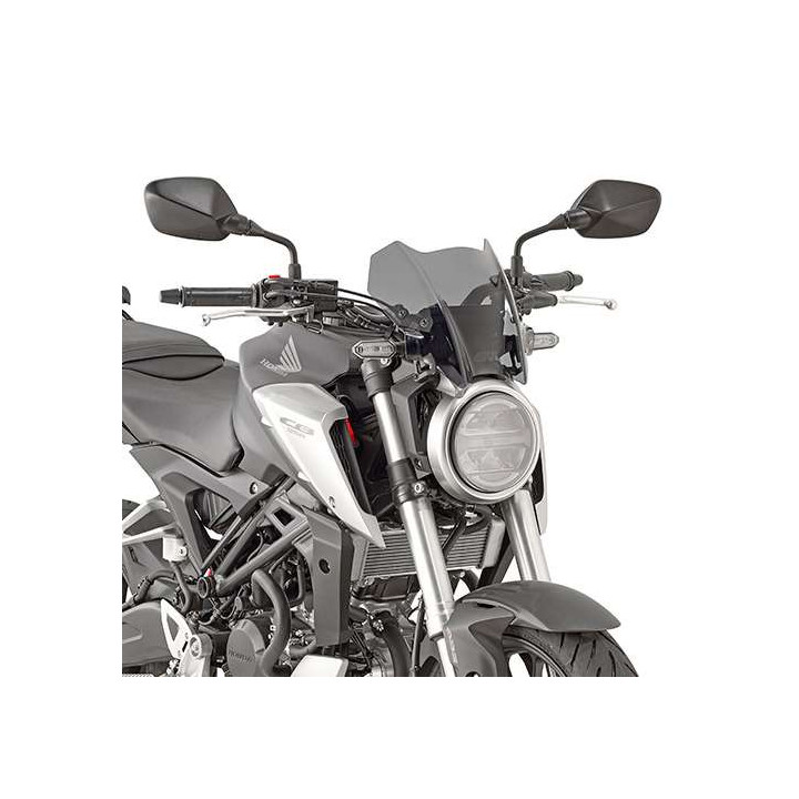 Saute vent fumé Givi (A1164) Honda CB125R NEO SPORTS CAFÉ