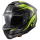 Casque moto LS2 FF808 STREAM II FURY Noir/Jaune 22.06