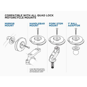 Chargeur à induction Quad Lock Chargeur à induction Quad Lock