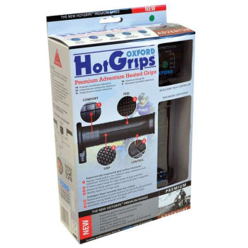Poignées chauffantes moto Oxford HOT GRIPS ADVENTURE