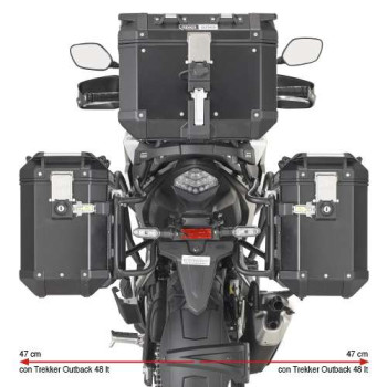 Support valises Givi MONOKEY CAM-SIDE (PLO1171CAM) Honda CB500X 19- Support valises Givi MONOKEY CAM-SIDE (PLO1171CAM) Honda CB500X 19-