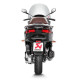 Silencieux homologué Akrapovic Inox Noir MP3 FUOCO SATELIS 400/500