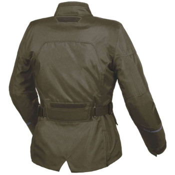 Blouson moto femme Macna EVORA Vert