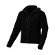 Sweat moto femme Macna DISTRICT Noir