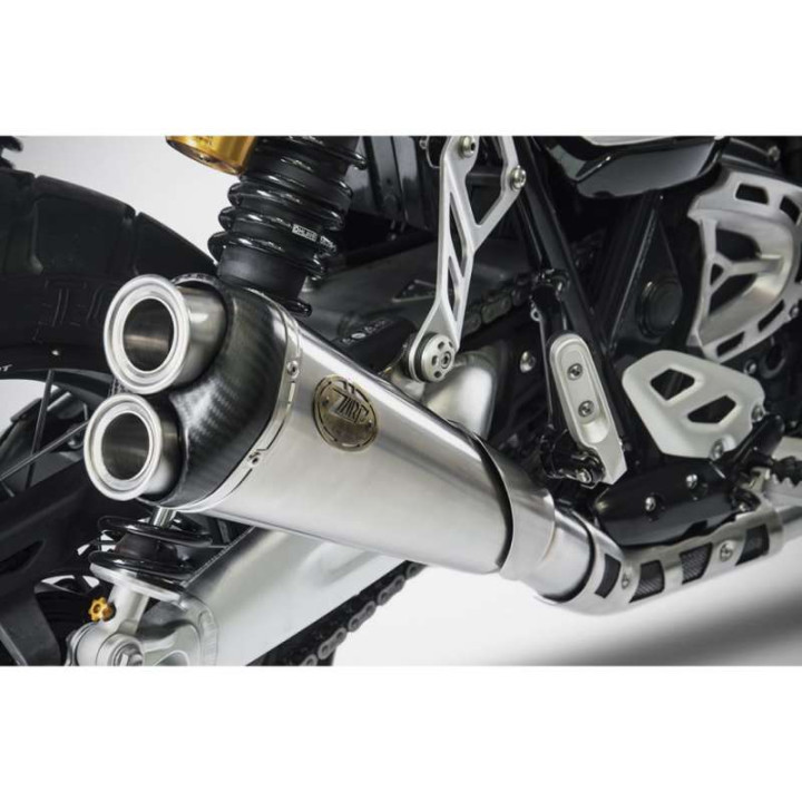 Ligne complète homologuée Zard INOX Triumph SCRAMBLER 1200