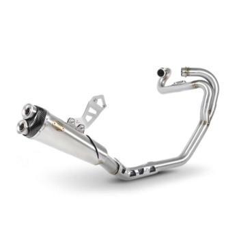 Ligne complète homologuée Zard INOX Triumph SCRAMBLER 1200