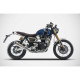 Ligne complète homologuée Zard INOX Triumph SCRAMBLER 1200