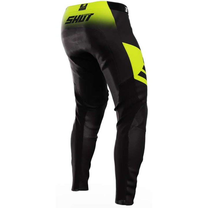 Pantalon moto cross Shot AEROLITE ULTIMA NEON YELLOW