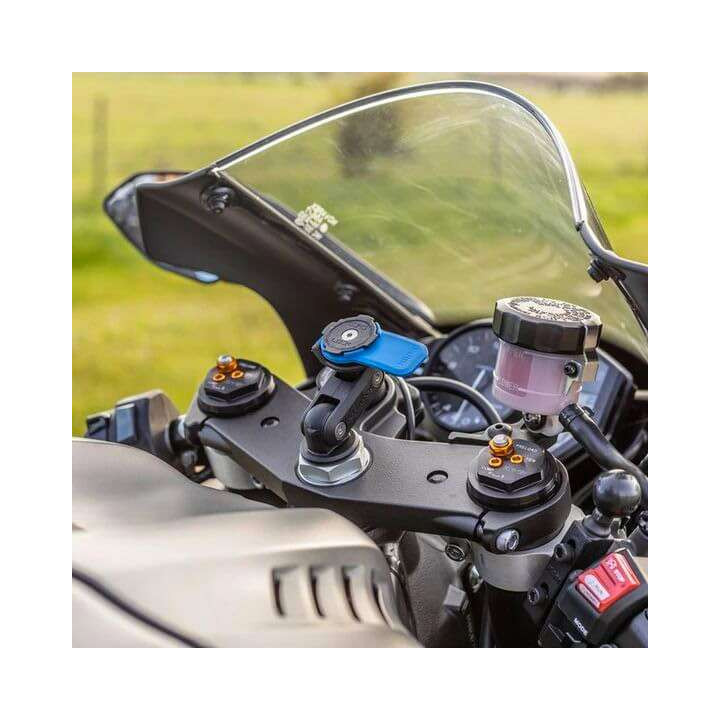 Support colonne de direction moto Quad Lock