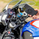 Support colonne de direction moto Quad Lock