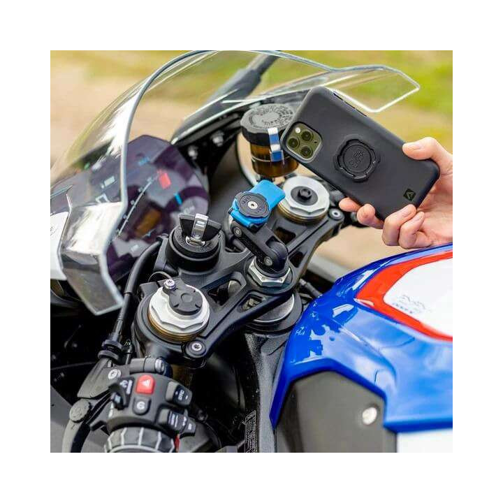 Support colonne de direction moto Quad Lock