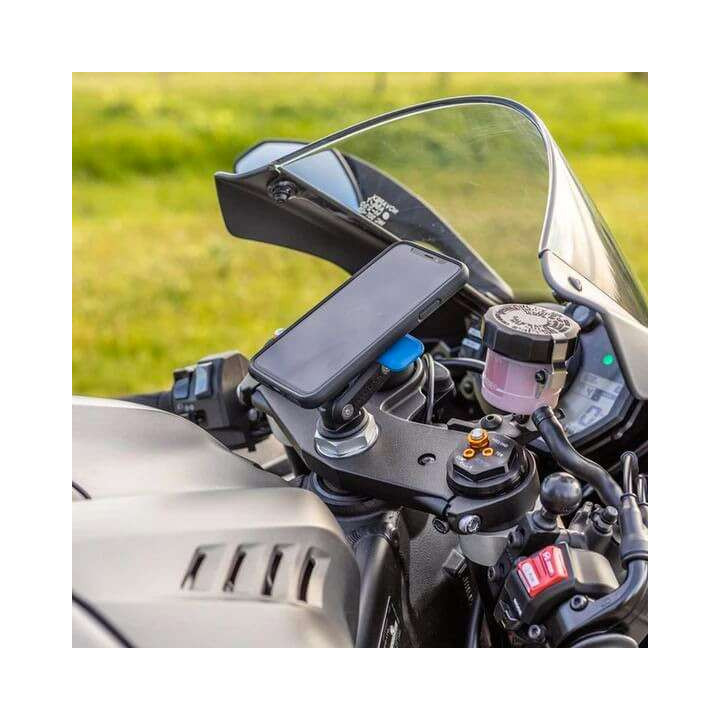 Support colonne de direction moto Quad Lock