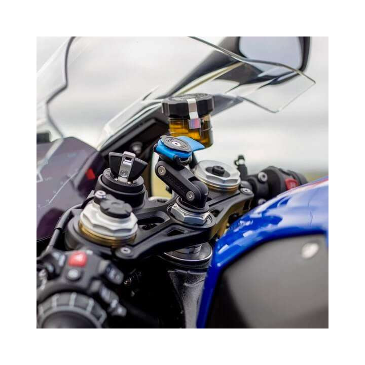 Support colonne de direction moto Quad Lock