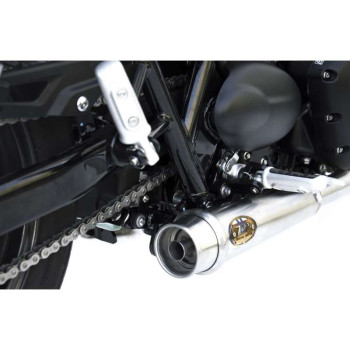 Silencer (x2) Zard INOX Triumph STREET TWIN