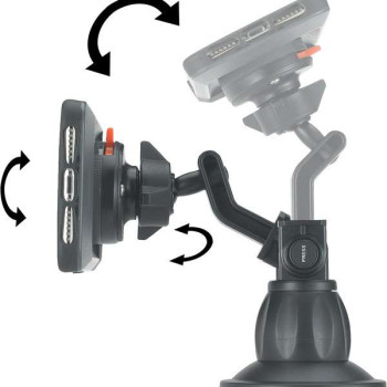 Support voiture TIGRA Mountcase FIT-CLIC NEO (ventouse)