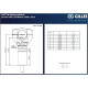 Rehausseur avec déport réglable GILLES TOOLING (2DGT-06-B)