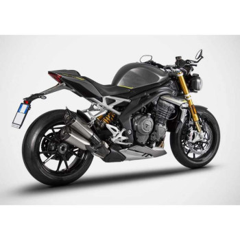 Zard TITANE approved muffler Triumph SPEED TRIPLE 1200 21-