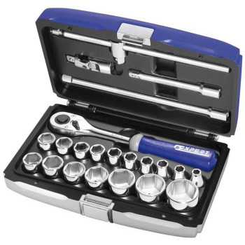 Coffret douilles et cliquet Expert Stanley 1/2