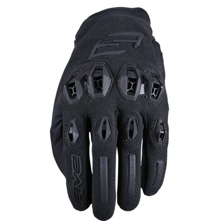 Gants moto d'été Five STUNT EVO 2 Noir