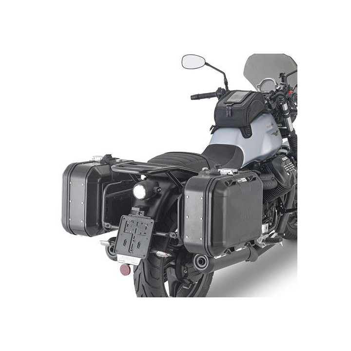 Support valises Givi MONOKEY (PLO8206MK) Moto Guzzi V7 IV Stone