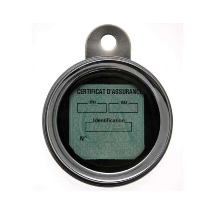 Support vignette moto Bihr rond 88mm