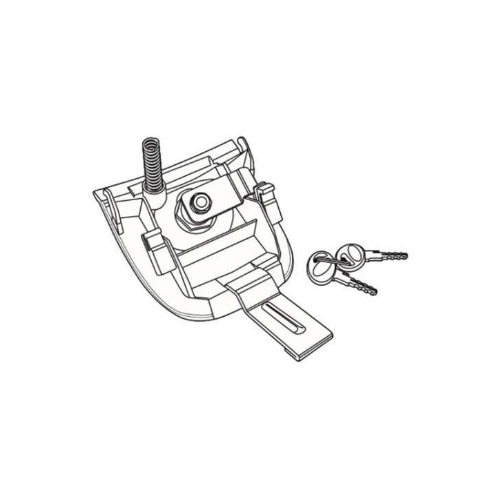 Shad D1B29MAR complete lock SH29 top case