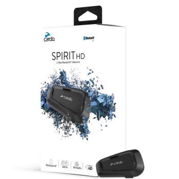 Intercom moto Cardo SPIRIT HD SOLO (1 Casque)