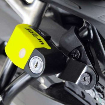 Support bloque disque moto URBAN UR6/UR9Z (tube rond/vis)