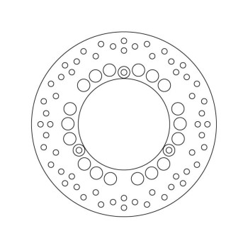 Disque de frein arrière Brembo Série Oro 68B407C4 Yamaha MAJESTY 400 04-