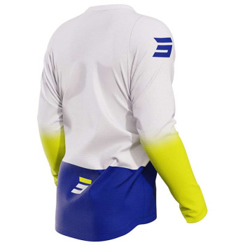 Maillot moto cross Shot DEVO REFLEX BLEU
