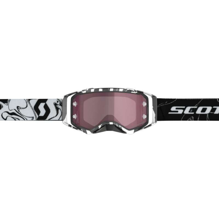 Masque cross Scott PROSPECT AMPLIFIER 2022 Marble Black/White Rose