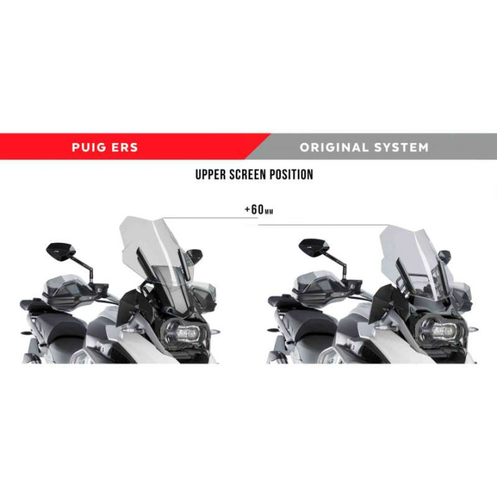 Système de réglage électrique pare-brise PUIG ERS (9718N) R1200GS LC R1250GS