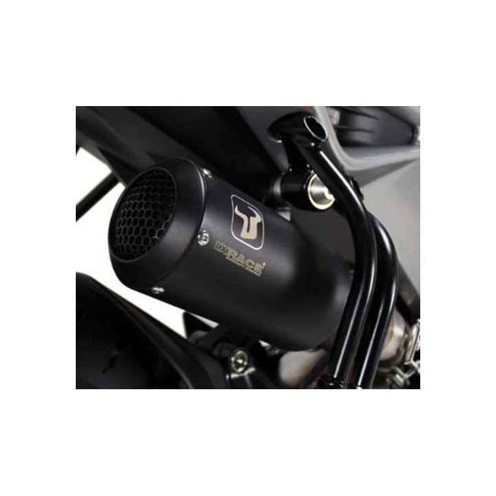 IXRACE MK2 INOX BLACK approved muffler KTM 790/890 DUKE