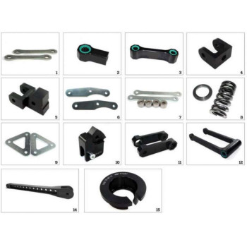 Kit rehausse moto Tecnium Yamaha MT-07 Tracer